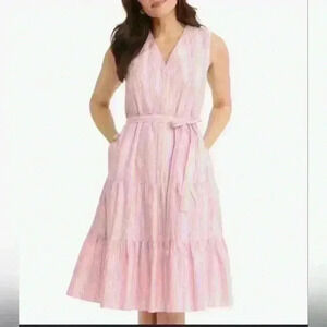 Draper James Loretta Seersucker Shirt Dress